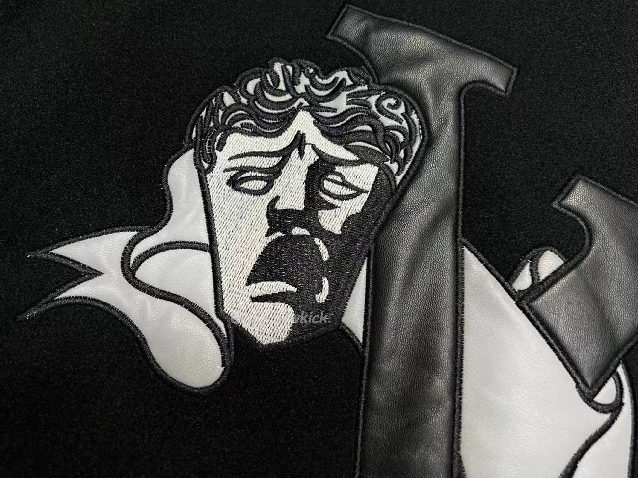 Louis Vuitton Dark Clown Reversible Men Panel Leather Baseball Jersey (4) - www.newkick.vip